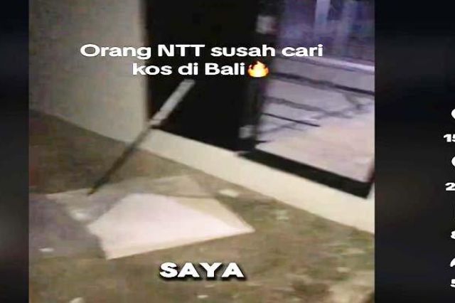 VIRAL Curhat Warga NTT Susah Dapat Kos di Bali, Netizen Beri Tanggapan Beragam