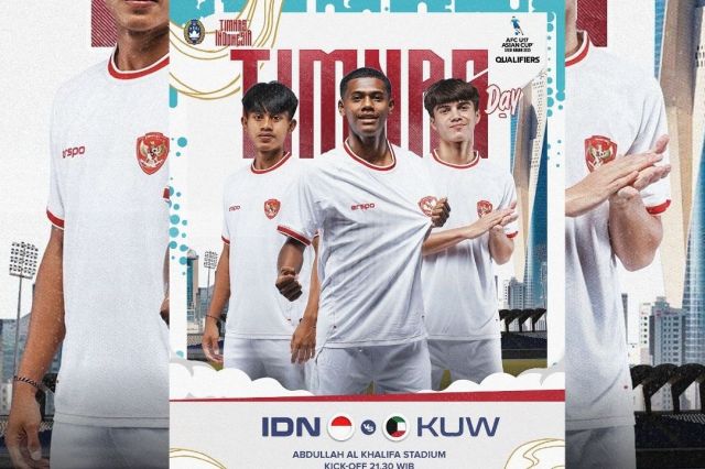 Siap Tempur Malam Ini! Intip Kembali Rekor Pertemuan Timnas Indonesia U-17 Vs Kuwait