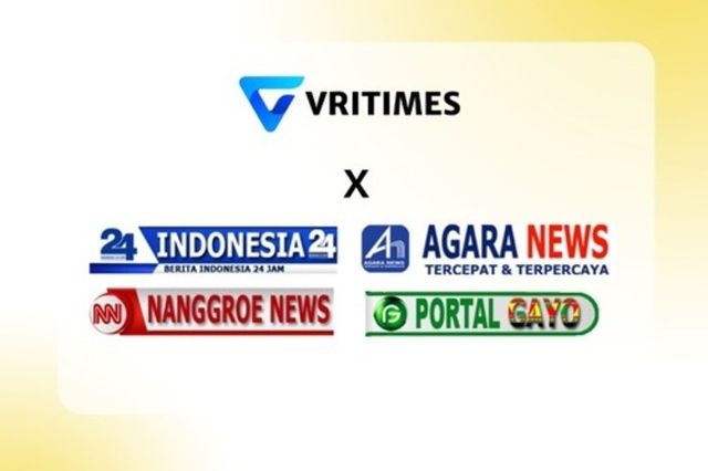 VRITIMES Mengumumkan Kemitraan Strategis dengan Indonesia-24.com, AgaraNews.online, PortalGayo.online, dan NanggroeNews.online