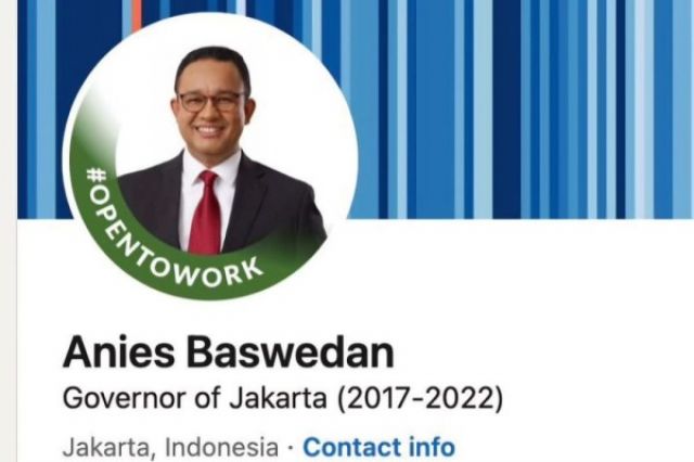 Anies Baswedan Pasang Status "Open to Work" di Linkedin, Sering Kampanye sebagai "Pengacara" Pengangguran Banyak Acara