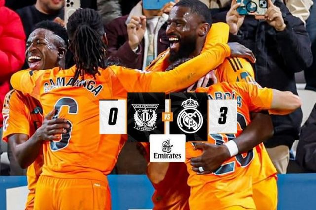 Real Madrid Tampil Gemilang, Kalahkan Leganes 3-0 dan Dekati Barcelona di Klasemen