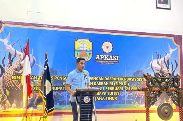 Pj Bupati Bachyuni Deliansyah Buka Pelatihan Pengelolaan Keuangan Berbasis SIPD