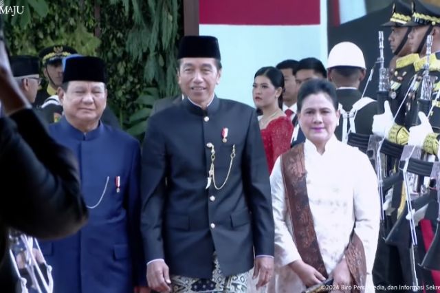 Live Detik-detik Pelantikan Presiden dan Wakil Presiden Republik Indonesia Masa Jabatan 2024-2029