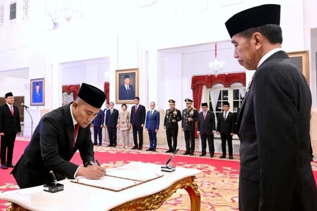 Irjen Eddy Hartono Resmi Dilantik Presiden Jokowi Menjabat Kepala BNPT