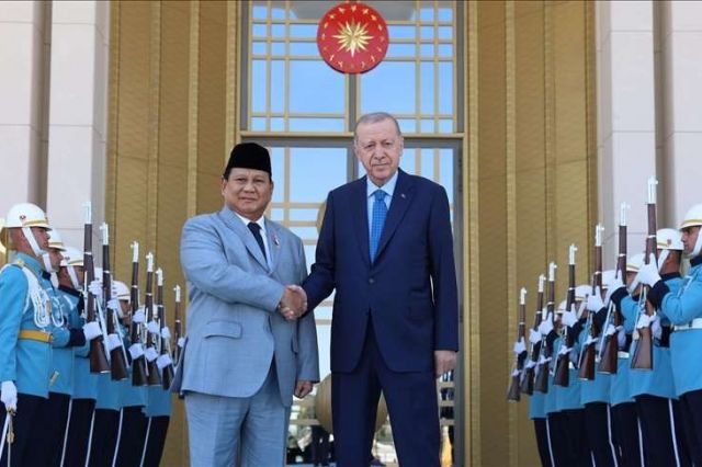 Prabowo Subianto Temui Presiden Turki Erdoğan di Ankara, Ini yang Dibahas