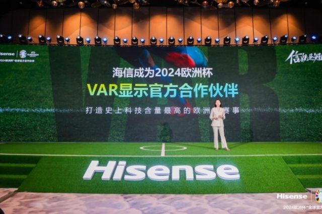 Hisense Resmi Menjadi Official Screen Provider untuk Video Assistant Referee (VAR) UEFA EURO 2024™