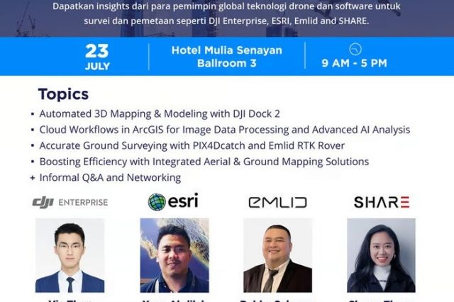 Halo Robotics Hadirkan "Drone Talks @ The Mulia": Solusi Survey & Mapping Modern