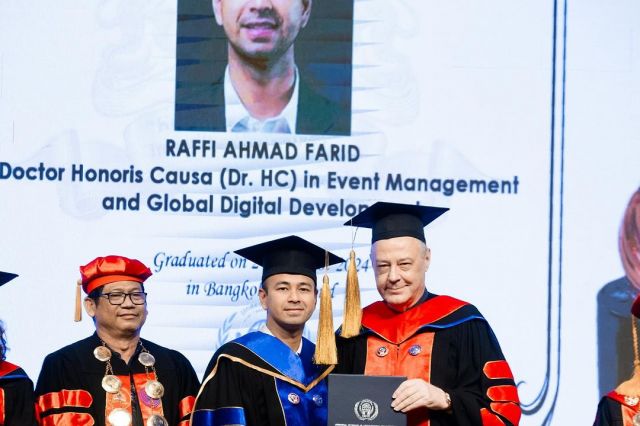 Heboh Soal Raffi Ahmad Digelari Doktor Honoris Causa, Gelar Apa Itu?