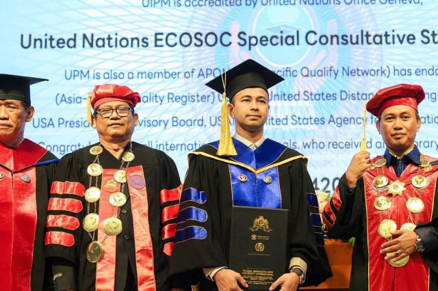 Raffi Ahmad Terima Gelar Doktor Honoris Causa, UIPM Buka Suara Klarifikasi Status Lembaga