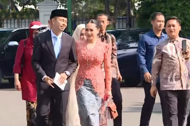 Nagita Slavina hingga Amy Qanita Dampingi Raffi Ahmad ke Istana Negara, Begini Penampilan Mereka