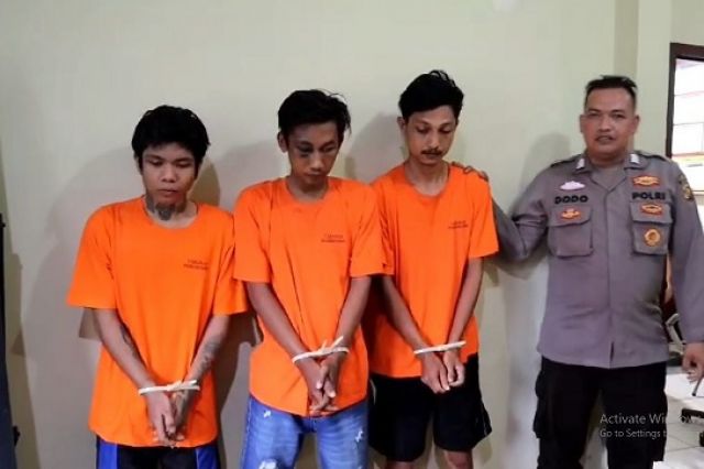 Polresta Jambi Tangkap Tiga Pelaku Komplotan Curanmor yang Sering Beraksi di Kota Jambi, Begini Tampangnya!