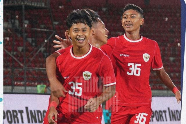 Timnas Indonesia U-17 Mengejutkan Timnas India U-17 dengan Kemenangan 3-1 di Bali